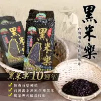 在飛比找momo購物網優惠-【黑米樂】濁水溪特級黑米樂9包裝 600g/袋 非紫米.白米