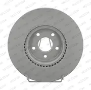 Ferodo - Emergency Stopping Power: DDF1649C-1 Front Brake Disc, 320 mm Diameter