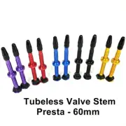 Tubeless Valve Stems (2X) Presta - 60mm