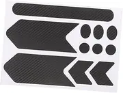 Zerodeko 1Set Bike Frame Protection Tape of Invisible Nonskid Sticker for Durable Wear Material Easy Installation Suitable for Mountain and Road Bikes