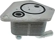 1 Pcs Car Engine Oil Cooler 25560-5Lj-004 Silver Automotive Supplies for Accord 2.4L 2016-2021/Civic for Cr-V 2015-2021