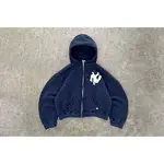 (現貨XL)AKIMBO ZIP-UP HOODIE - FADED NAVY ''NY NOODLE''