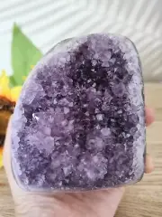 661g Natural Amethyst Geode Cave Crystal - Home Decor for Her, Gifts idea