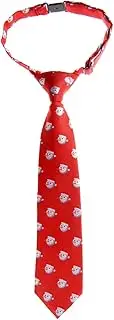[Retreez] Christmas Happy Snowman Woven Pre-tied Boy's Tie -