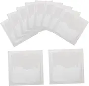 YARNOW 10pcs Adhesive Card Holders for Organizing Transparent Label Pockets for Warehouse and Office Use Self Adhesive Pockets for Display
