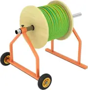 BEELUCK Wire Spool Rack, Portable Wire Dispenser for Efficient Cable Manageme...