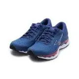 在飛比找遠傳friDay購物優惠-MIZUNO WAVE SKY 6 慢跑鞋 藍紅 J1GC2