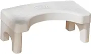 PLAFOPE Comfortable Squatting Toilet Stool for Adults Non Slip Poop Footstool for Optimal Bowel Movement Positioning Bathroom Durable and Sturdy Construction for Everyday Use