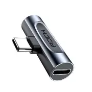 Type C 2 in 1 Charging Audio Headphone Jack Auxiliary Splitter Adapter For HUAWEI XIAOMI Macbook