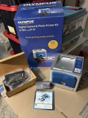 Olympus D-580 P-10 Printer, Camera, HP Scanner Package