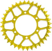 Chain Sprocket Rear Hub Aluminum 36T Upgrade for Promotos-mx RC Motorcycles, Gold