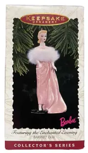 Enchanted Evening 1996 Barbie Doll Christmas Tree Ornament | Opened Box