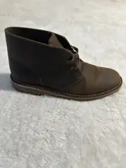 Clarks Men's Bushacre Chuka Desert Boot Beeswax Leather Size 9.5 - Brown