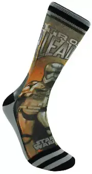 Star Wars Captain Phasma Photoreal Crew Socks