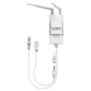 VONETS VAP11S-5G Mini Wireless Bridge 900Mbp WiFi Repeater with 2 Antennas & Fan (White)