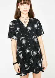 [Dolls Kill] Celestial Crosena Dress