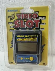 Radica Video Slot 5000 Model 470 Handheld Electronic Game Brand New Sealed