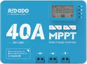 40 Amp MPPT 12V/24V DC Input Solar Charge Controller with Built-In Bluetooth Mod