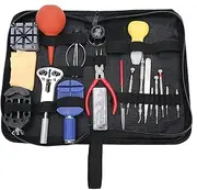 [NUMNBE] Watch Repair Tool Kit Professional Back Case Opener Link Remover Spring Bar Pin Set for Watchmakers and Repair Workers