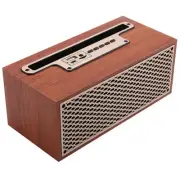 1X(Retro Bluetooth Speaker Home Subwoofer Remote Sound System Portable9946