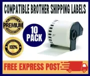 10 Rolls Compatible Brother DK-22205 White Continuous Label for QL-570 QL-700