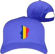 [GANghaONshoP] Chad Flag Hip hop caps Mens and Womens Crisp Stylish Hip hop caps