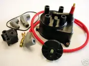MSD 92-00 HONDA CIVIC B16A2 D16Y8 DISTRIBUTOR CAP & ROTOR KIT FOR EXTERNAL COIL (for: Honda)