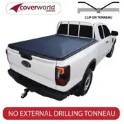 Ford Ranger Next Gen Tonneau Cover Super Cab - Clip On - XL and XLS