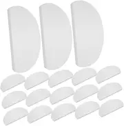 CRILSTYLEO 50pcs Haircut Facial Shield Eye Protectors for Hair Salon Barber Shower Shields for Hair Styling and Cutting Tasks Transparent Face Cover for Comfort and Safety