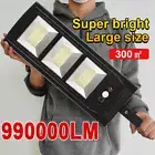 Commercial Solar Street Flood Light LED Lamp Outdoor Area Dusk-To-Dawn Wall Lamp