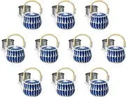 Set of 10 Brush SS4 Earthenware Pot, 4.5 x 3.9 inches (11.5 x 10 cm) (600cc) | Arita Yaki Pottery Hasami Ware Setomonohonpo