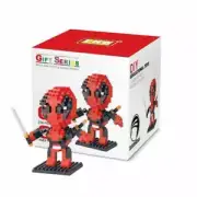 Deadpool Superhero LOZ Style Nano Brick Mini Building Block Puzzle Toy Kids Gift