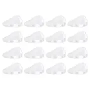 Corner Protectors, 16Pcs 20x20x36mm - Drop Shape Table Corner Bumpers (Clear)