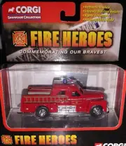 2002 Corgi Fire Heroes 1951 Seagrave Sedan Pumper San Francisco Fire Department