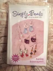 NIP Simply Beads BD044 Kit Of The Month “Earring Extravaganza”