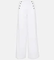 [Frame] Frame High-rise wide-leg pants 27 white