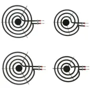SP22YA Electric Range Burner Element Set 2- MP12YA 6" 2- MP21YA 8" WB30X253