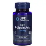 美國 LIFE EXTENSION 右旋硫辛痠 R-LIPOIC ACID 240MG