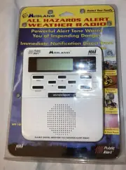 Midland all hazards alert weather radio WR- 100 C sealed new