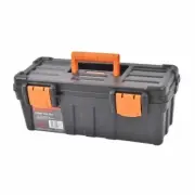 Craftright 330mm Compact Lockable Tool Box - Black / Ideal for Hand Tools Storag
