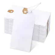 120 Pack Tags with Elastic String Marking Tags with String Attached2613
