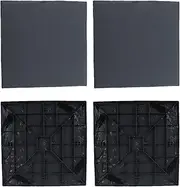 Outdoor Garden Stepping Boards, Garden Stepping Stones | 4 Landscape Steps - Outdoor Walkway With Ground Pegs, Resin Stepping Stones For Walkway