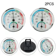 Thermometer 1/2/4/6pcs Humidity Outdoor Room Climate Wireless Analogue