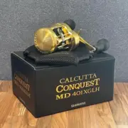 SHIMANO CALCUTTA CONQUEST MD 401XGLH Bait Reel UNUSED S