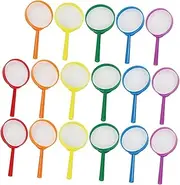 18Pcs Handheld Magnifying for Magnifier for Nature Exploration Crafts and Reading Lightweight and Portable Random Colors
