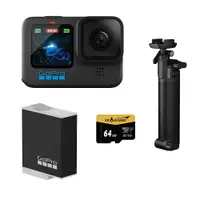 在飛比找松果購物優惠-【GoPro】HERO 12 三向輕裝組(主機+三向自拍桿+