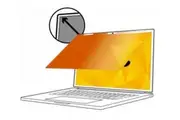 3M Gold Privacy Filter for 13.3inch Laptop with 3M COMPLY Flip Attach Set and Adhesive Strips, 16:9