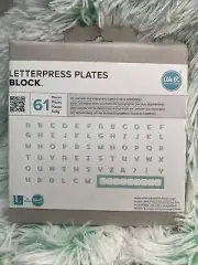 We R Memory Keeper Letter Plates Block