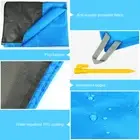 Beach Blanket Sandproof Waterproof Beach Mat Lightweight Picnic Blanket _vf