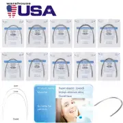 100Pcs AZDENT Arcos de Dental Ortodoncia Redondos Niti Arco Alambre Su Arch Wire